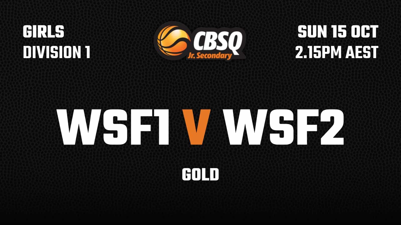 Girls Div 1 - Gold Medal Match Cover Image