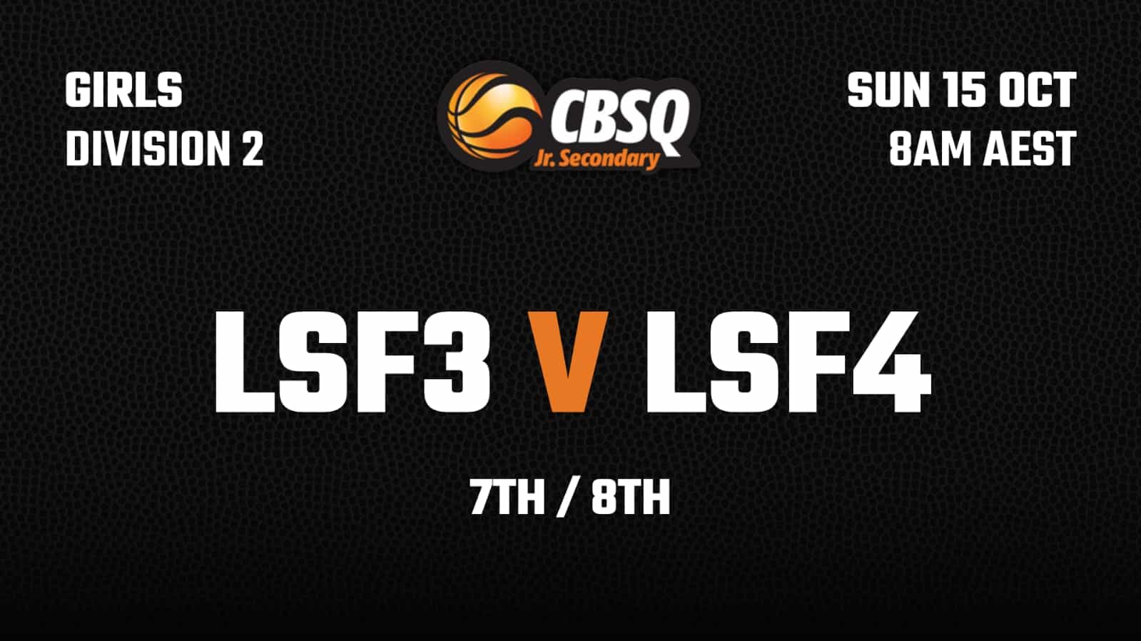 Girls Div 2 - 7th/8th Playoff Cover Image