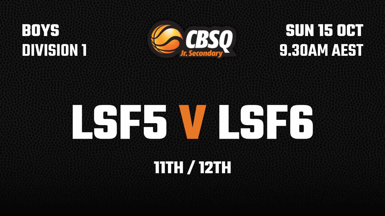 Boys Div 1 - 11th/12th Playoff Cover Image