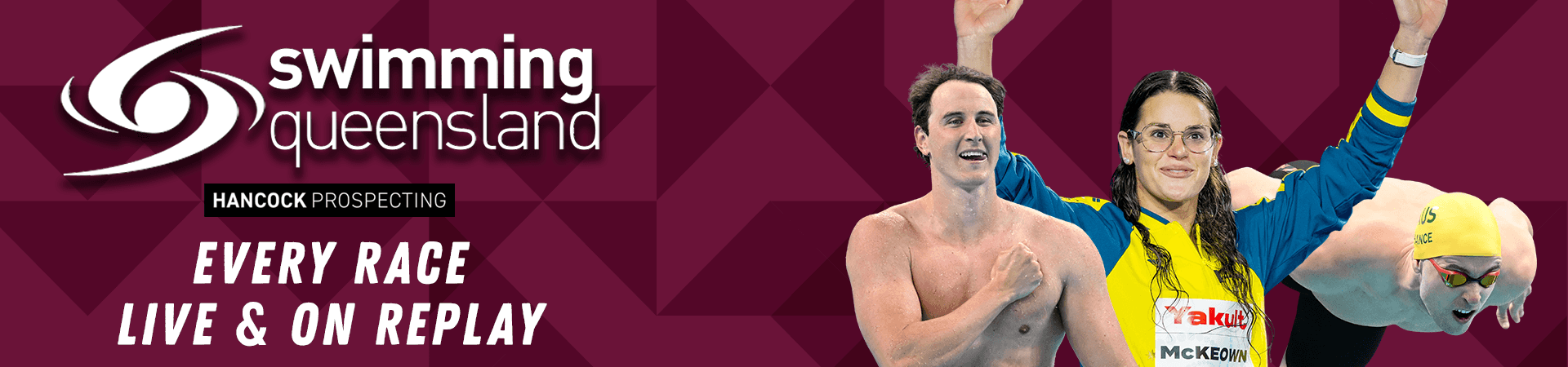 Swimming Queensland Channel Header Cover Image